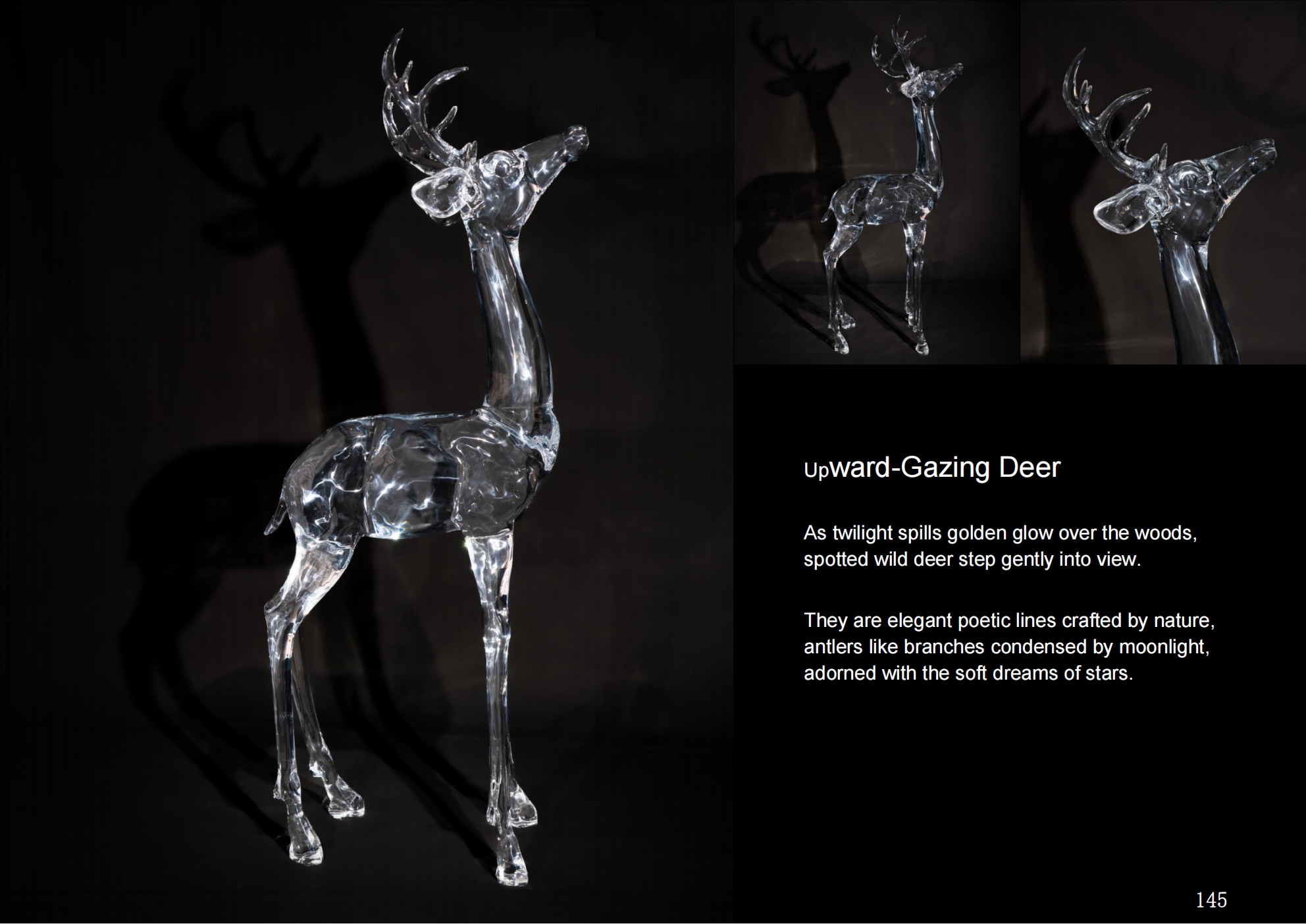 Head-up Deer Ornament